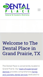 Mobile Screenshot of cosmeticdentistsgrandprairie.com